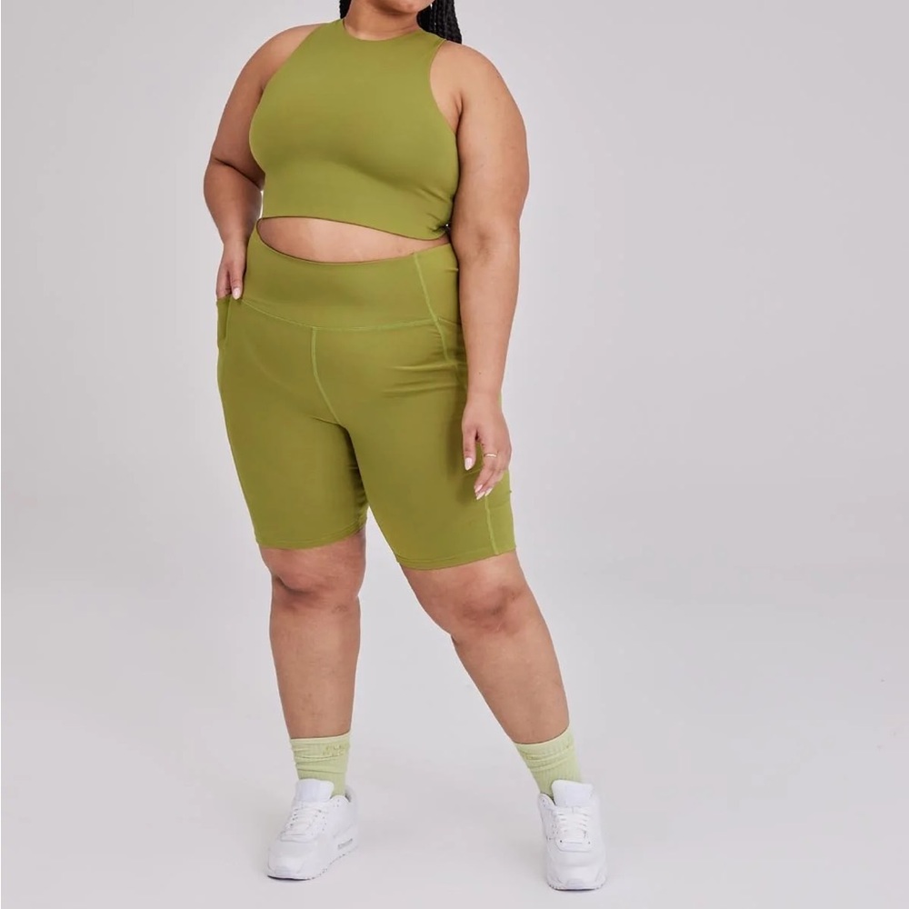 Girlfriend Collective IVY High Rise Biker Shorts